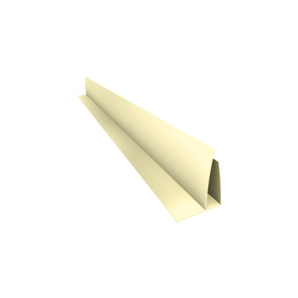 Perfil F PVC Beige