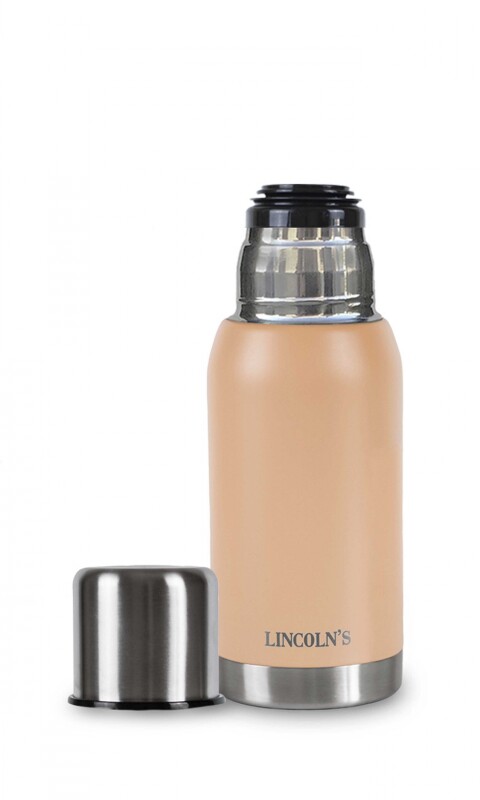 TERMO 750 ml CERBERUS CORAL PASTEL_