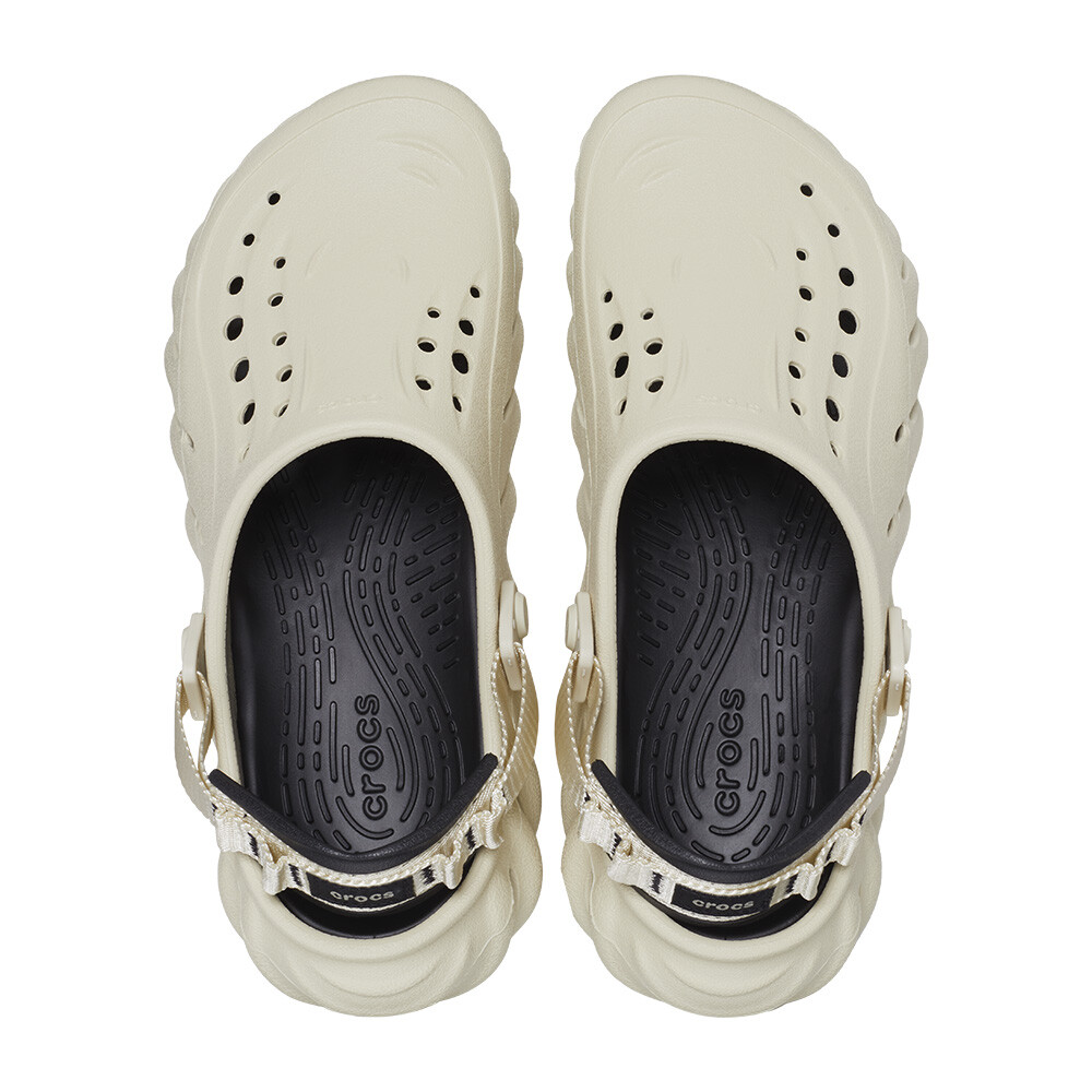 Echo Clog - Unisex Bone/Black