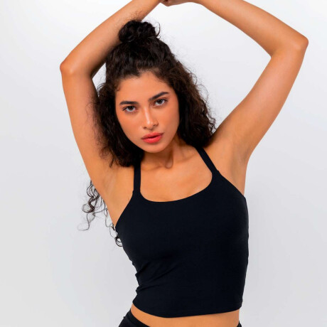Remera Ztek Soltic Top de Mujer Negro