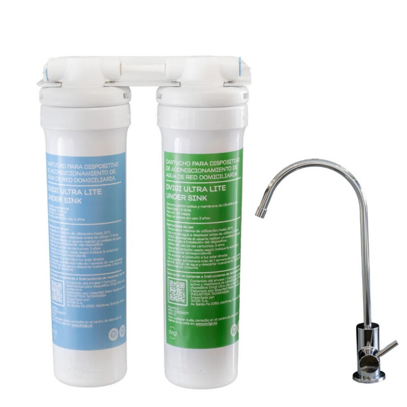 Purificador de agua Dvigi Ultrafiltración bajo mesada Purificador de agua Dvigi Ultrafiltración bajo mesada