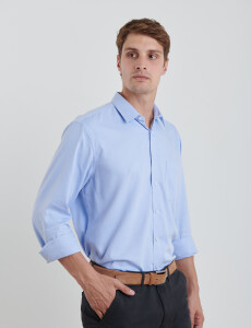012628 CAMISA HARRINGTON LABEL Celeste