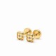 Abridores flor Oro 10 Kt Abridores flor Oro 10 Kt