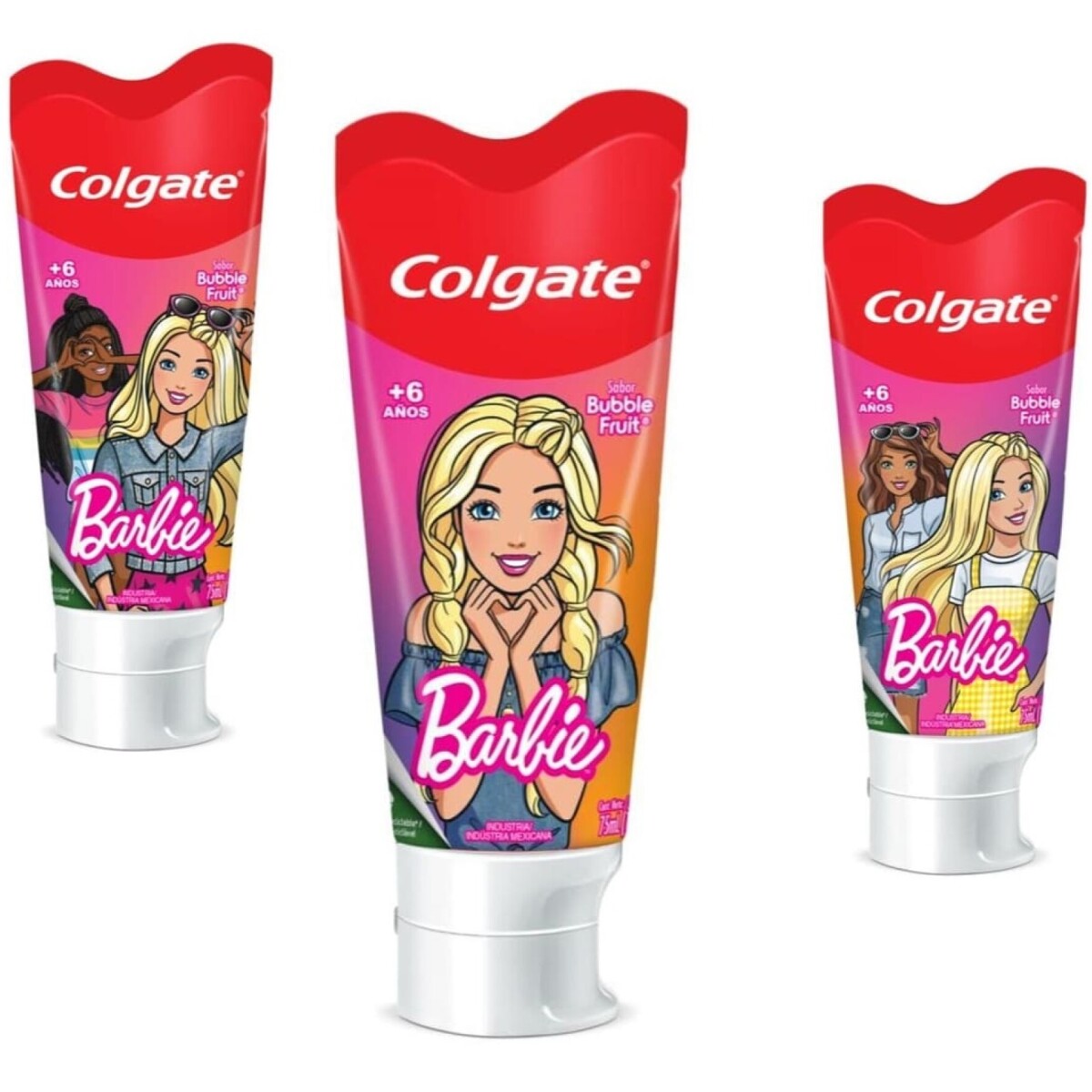 Crema Dental Junior Barbie +6 Años 75 ml - Colgate 