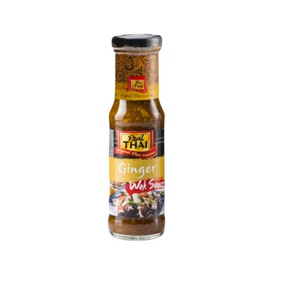 Ginger wok sauce Real Thai 130ml Ginger wok sauce Real Thai 130ml