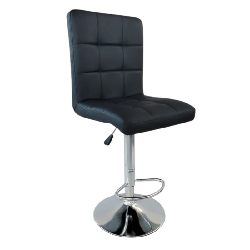 Banqueta Con Respaldo Negra ETIMEL Banqueta Con Respaldo Negra ETIMEL