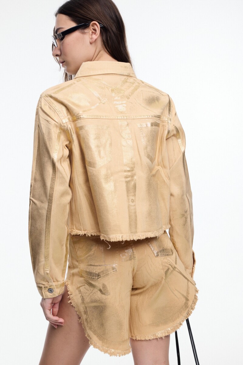 CAMPERA CORTA Oro
