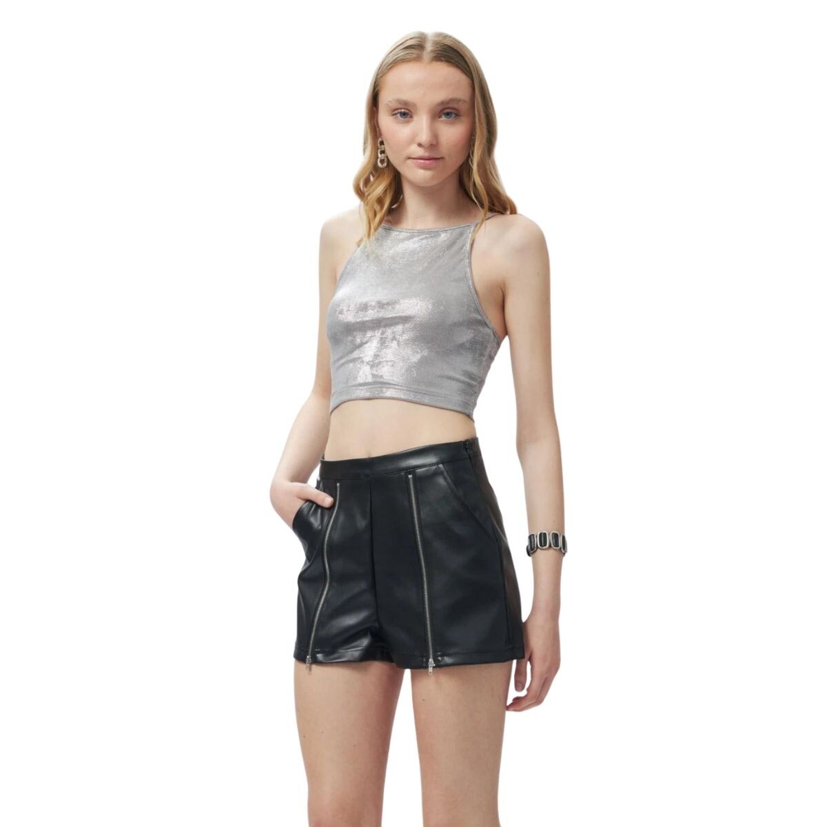 SHORT BRAT XS-L - NEGRO 