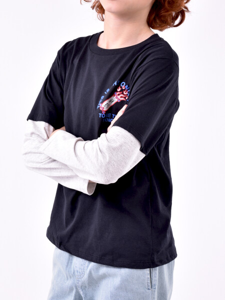 REMERA LUCA NEGRO