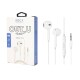 Auriculares Cableado Jack Manos Libres Roca Color Blanco Color Blanco