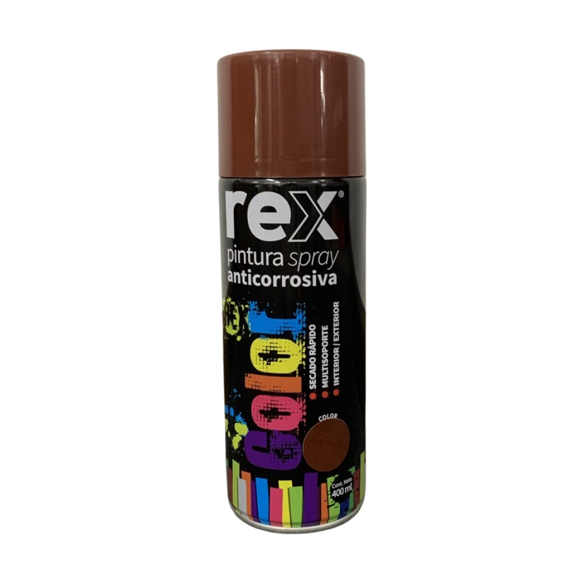 Pintura Aerosol Spray Anticorrosiva Secado Rápido - Rojo 