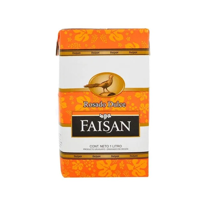 VINO FAISAN ROSADO DULCE 1LT Vino Faisan Rosado Dulce 1lt