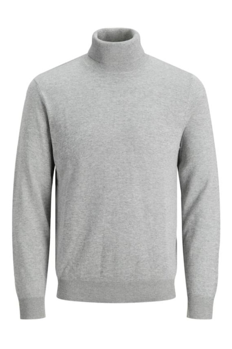 Sweater Basic - Light Grey Melange 