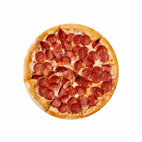 Pizza Italiana De Muzzarella Y Peperoni Casera Pizza Italiana De Muzzarella Y Peperoni Casera