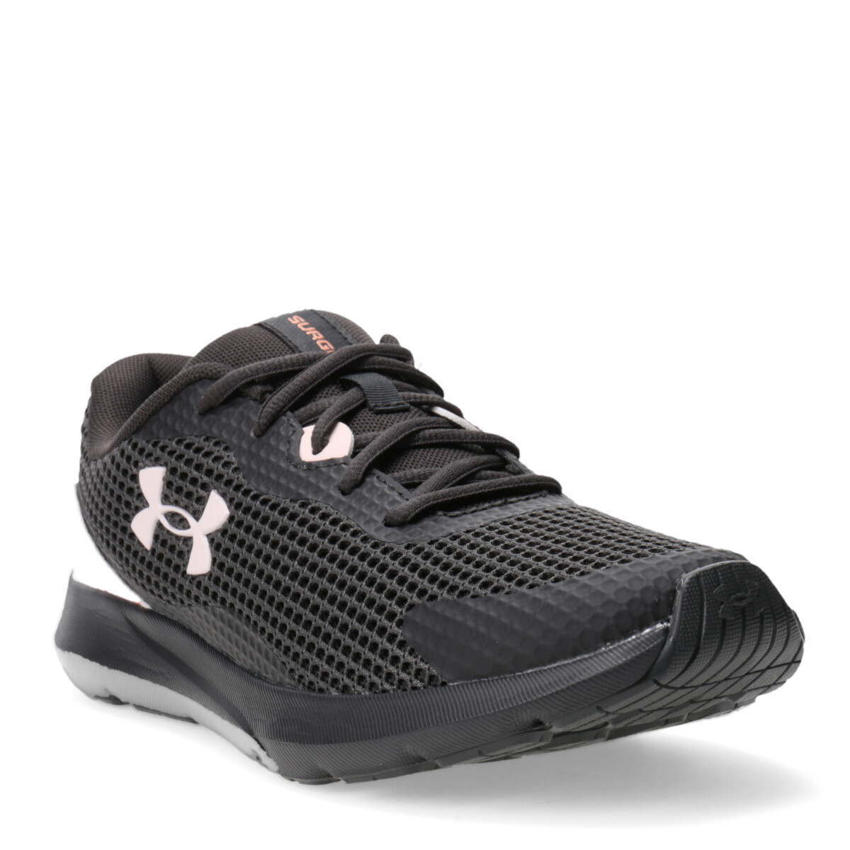 Championes de Mujer Under Armour Surge 3 - Gris - Rosa 