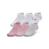 UA Essential No Show 6pk-PNK PNK-697