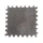 Alfombra Puzzle Goma Eva Peluda Infantil Shaggy 30 cm X10 UNIDADES GRIS