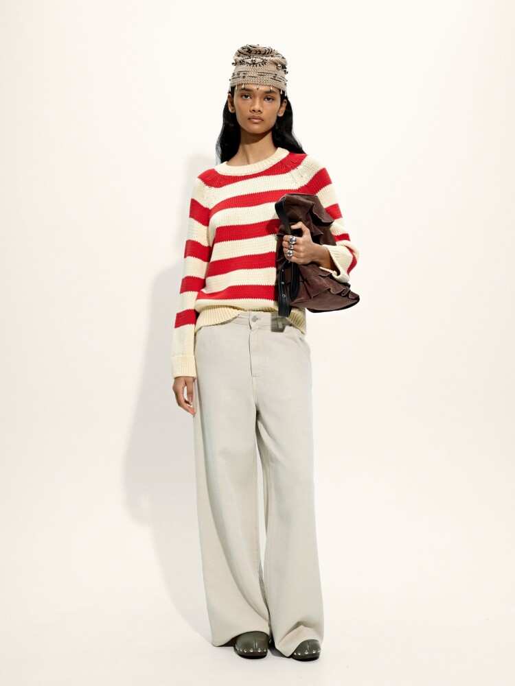 Pantalón Vaquero Mezcla De Lyocell Y Algodón gris
