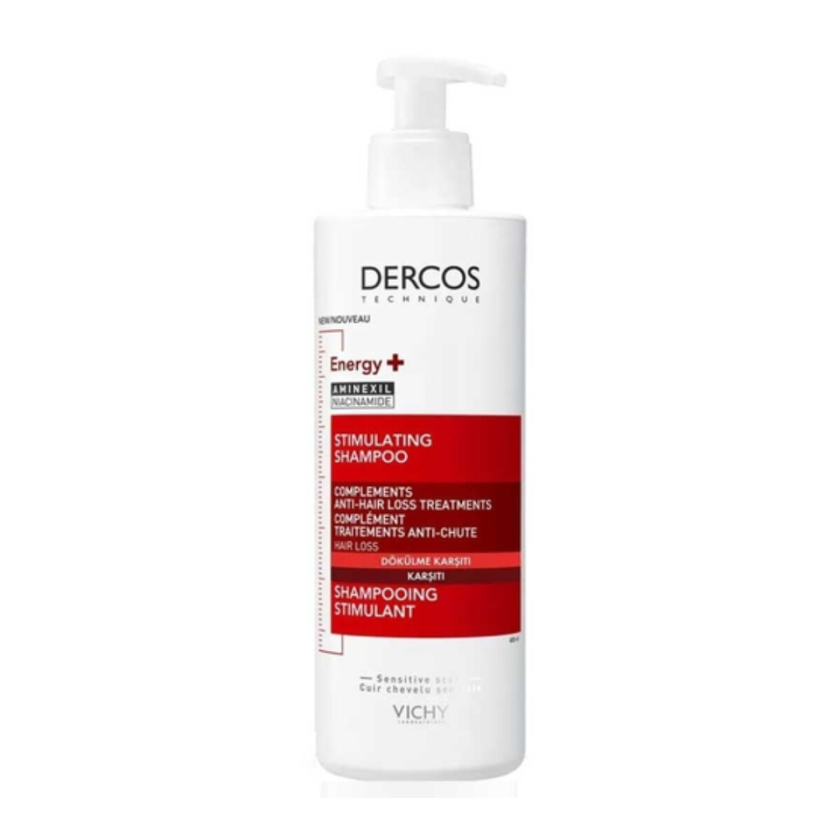 Shampoo Dercos Estimulante Anticaída 400ml 