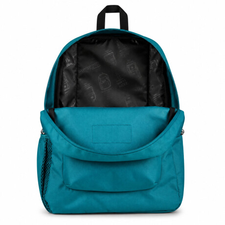 Mochila Escolar Jansport Cross Town Original Unisex Urbana Emerald Pool