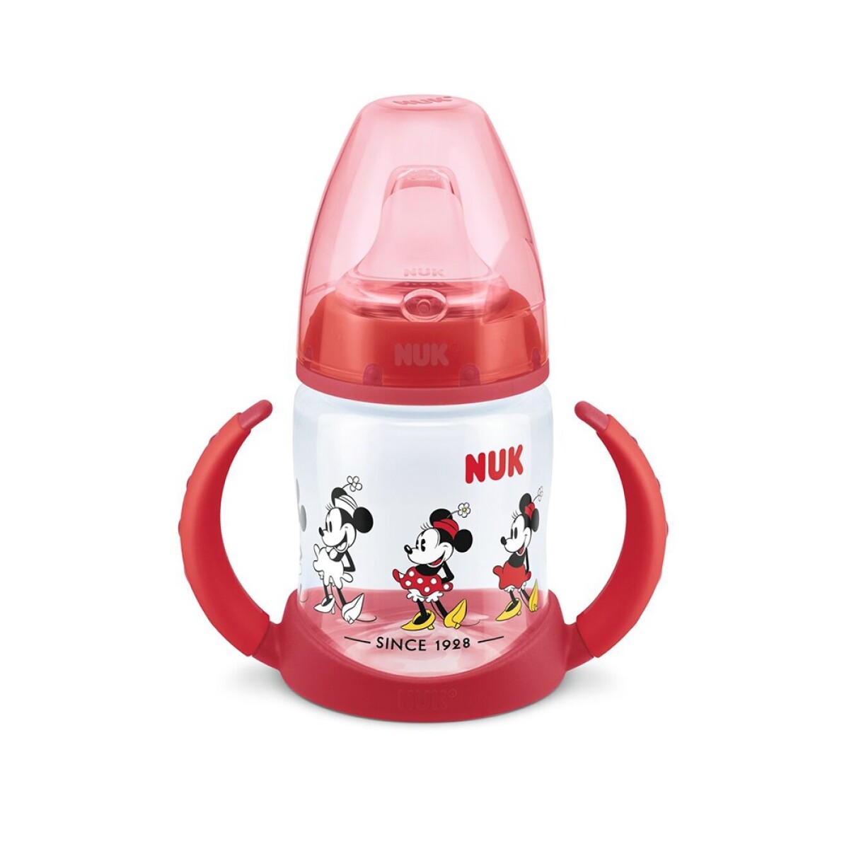 Vaso De Aprendizaje First Choice Mickey Mouse +6m Rojo 150ml 