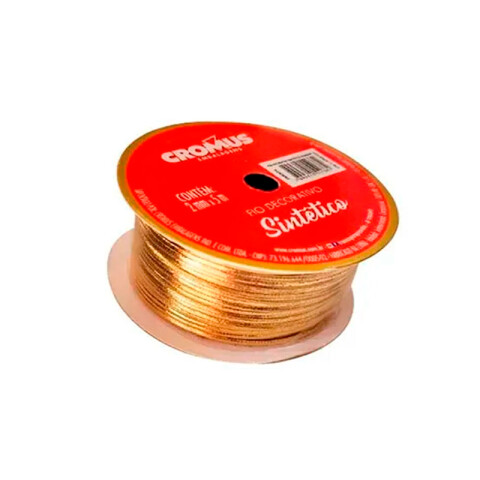 Hilo 2mm x5 m Dorado