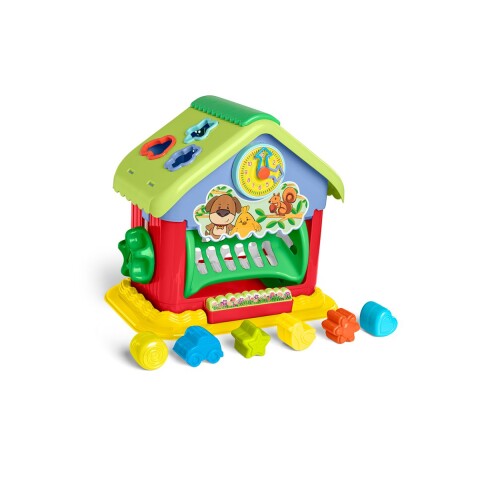 Juego didáctico y de encastre Mini House Juego didáctico y de encastre Mini House