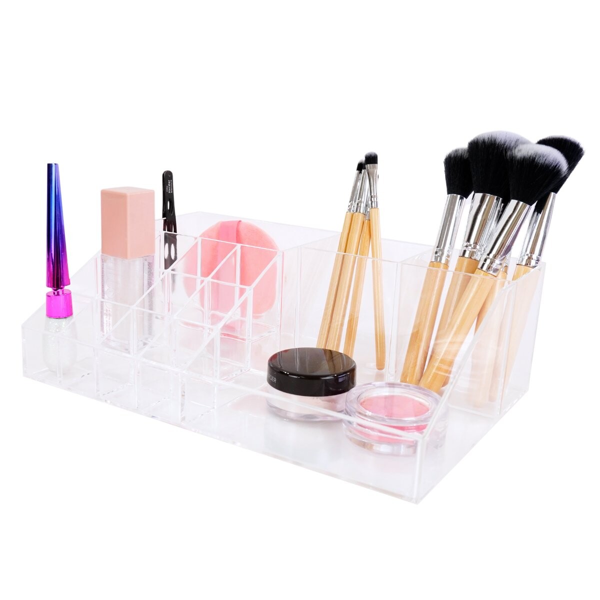 Organizador de cosmeticos de acrilico grande 