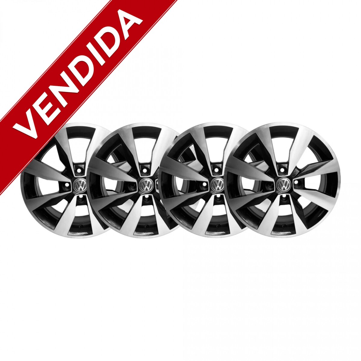 Juego de llantas VW Rodado 15" 6.0 Pase 4 x 100 - PROMOCIÓN 