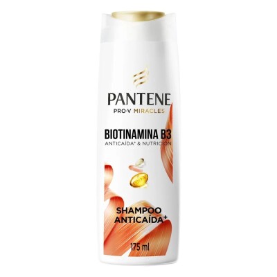 Shampoo Pantene Biotinamina B3 Anticaída 175 Ml. Shampoo Pantene Biotinamina B3 Anticaída 175 Ml.