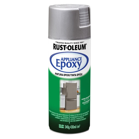 Esmalte aerosol epoxi 340Gr Acero Inoxidable Rust Oleum