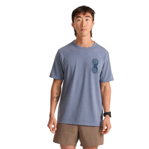 Remera Roark Mathis Active - Azul Remera Roark Mathis Active - Azul