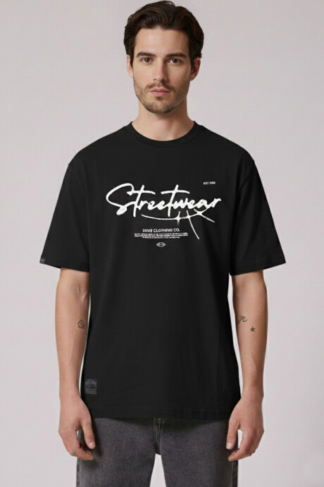T-SHIRT JELON DIXIE Negro