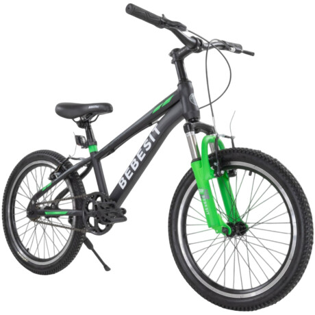 Bicicleta Infantil Bebesit Kyson Rodado 20 con Suspensión Verde