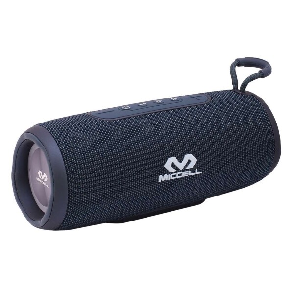 Parlante Bluetooth Portátil Miccell SP40 Recargable Luz RGB Variante Color Azul