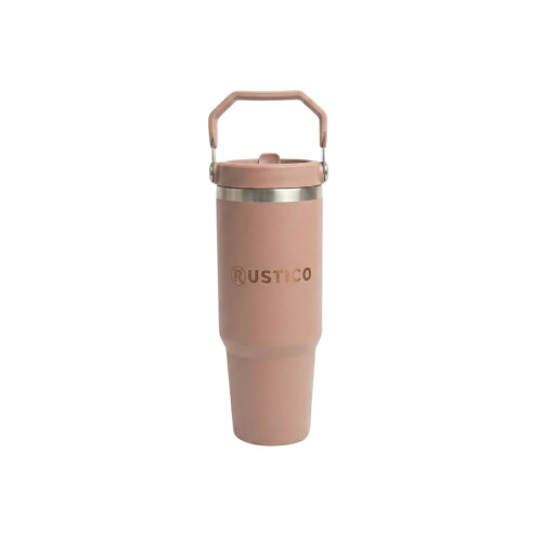 Vaso térmico - 900ml - Logo rústico Rosa