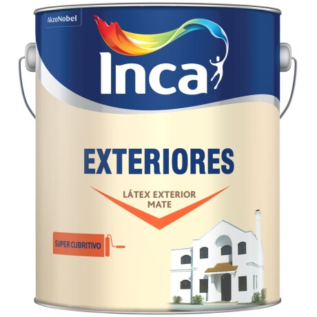 Latex Exterior Mate Bco.inca 20 L. Latex Exterior Mate Bco.inca 20 L.