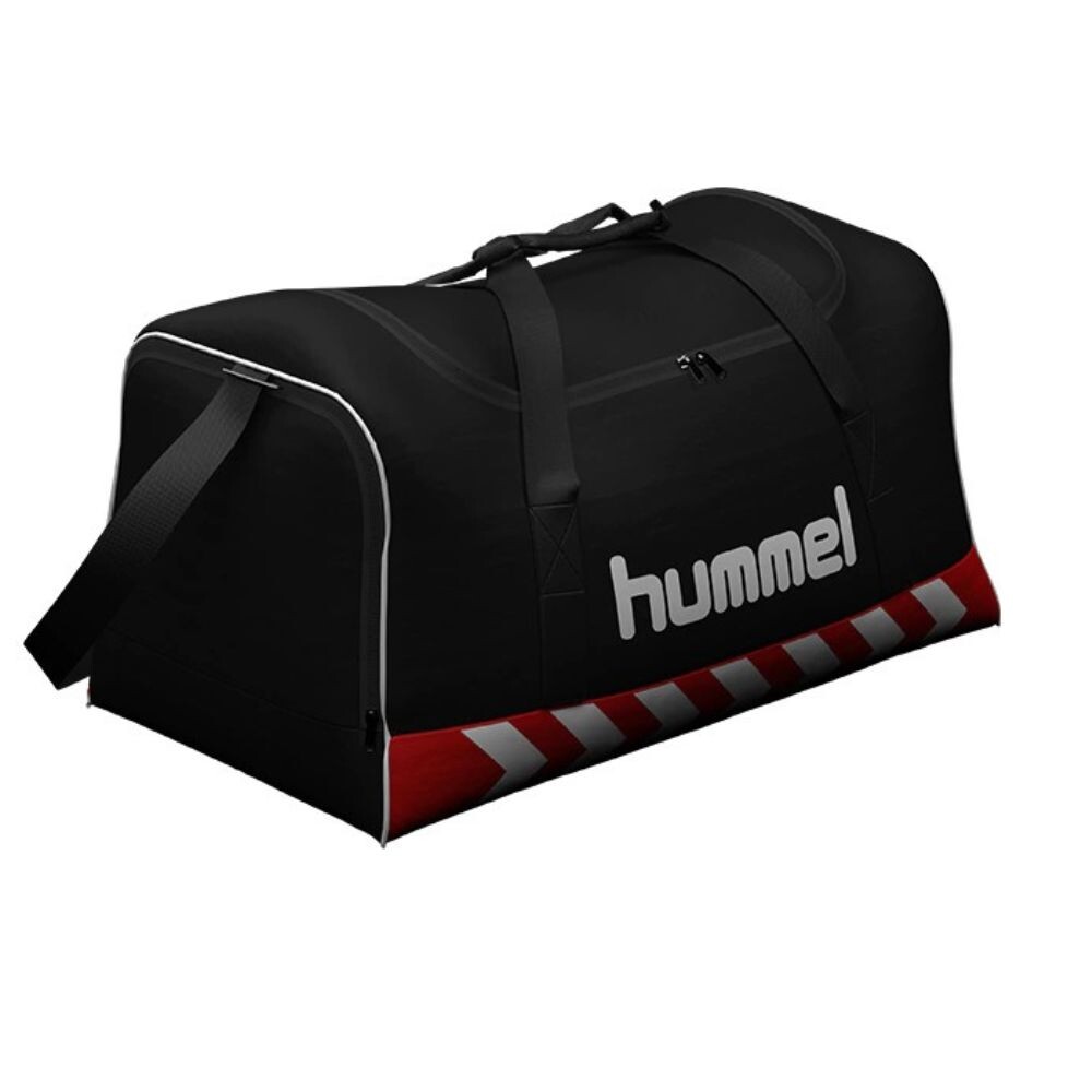 EQUIPAJE - BOLSO DE VIAJE NEGRO ROJO