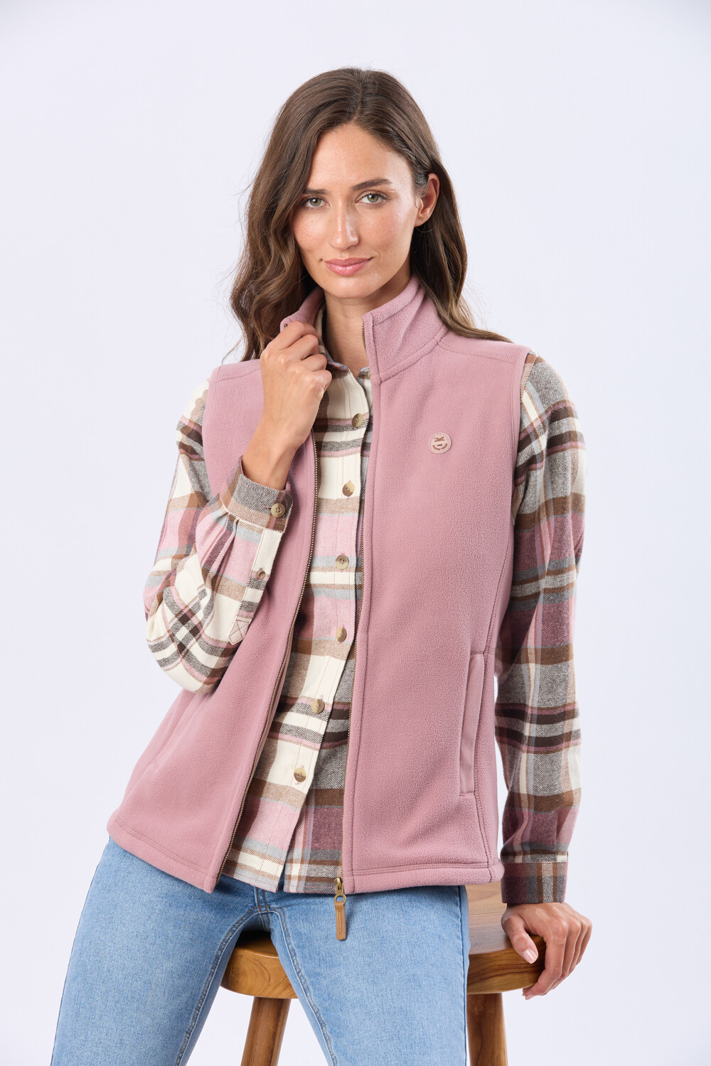 CHALECO POLAR Rosado