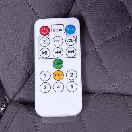 MECEDOR BEBÉ PLASTICO-Y-ALUMINIO GRIS B731