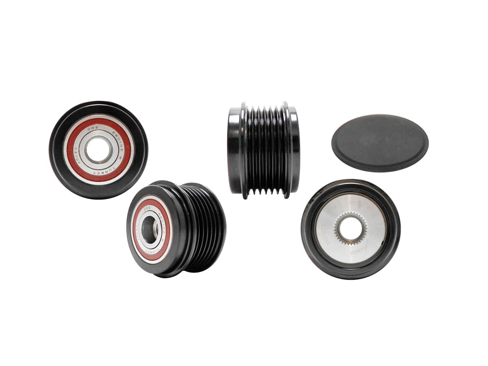 Polea Alternador Marcha Libre Audi Q3/A4/Q5/A6/A5/A3 Seat Leon Cupra Sc Volks Amarok 4X2 4X4/Tiguan Allspace/Golf 08-25 