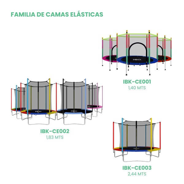 Cama Elastica 1.83 M Trampolin Saltarin Niños Adulto Con Red Cama Elastica 1.83 M Trampolin Saltarin Niños Adulto Con Red