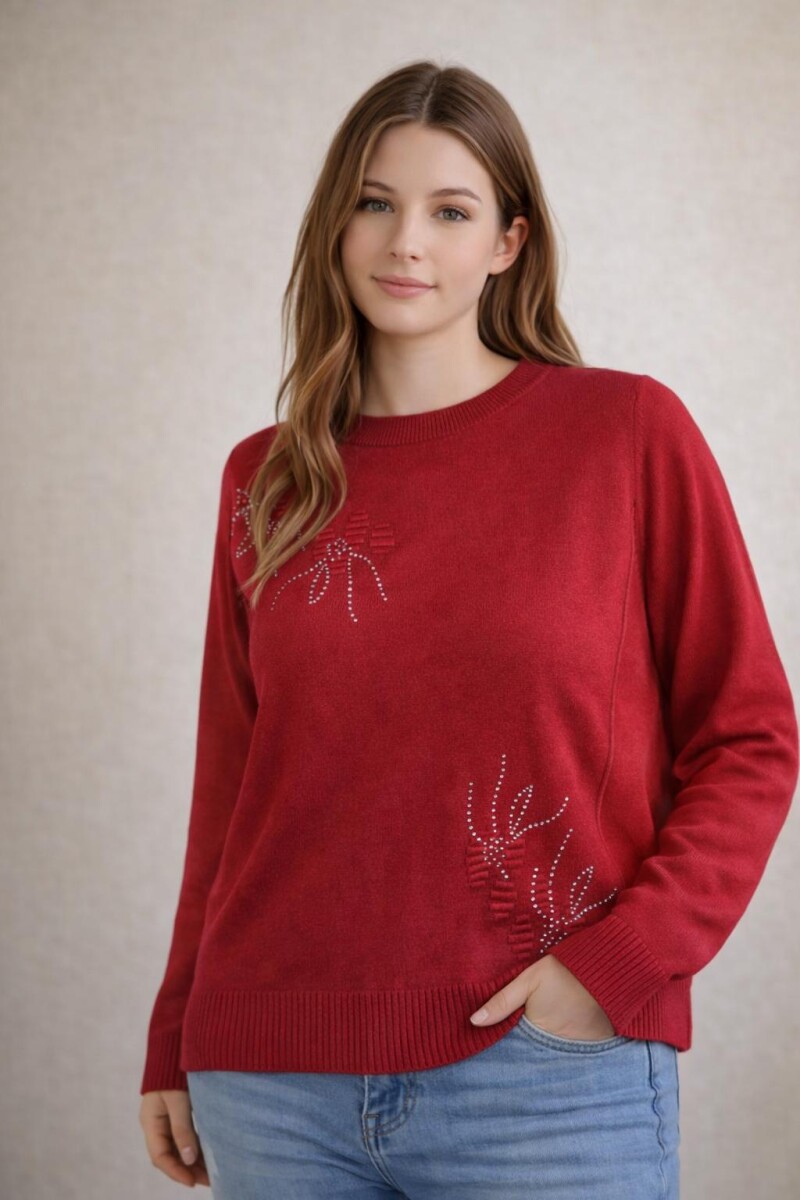 Sweater Zayra - Rojo 