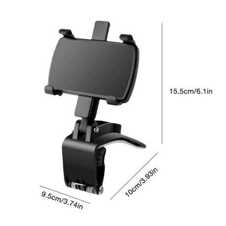 ACCESORIO INTERIOR - SOPORTE TELEFONO CELULAR GIRO 360 BASE CLIP WESTON ACCESORIO INTERIOR - SOPORTE TELEFONO CELULAR GIRO 360 BASE CLIP WESTON