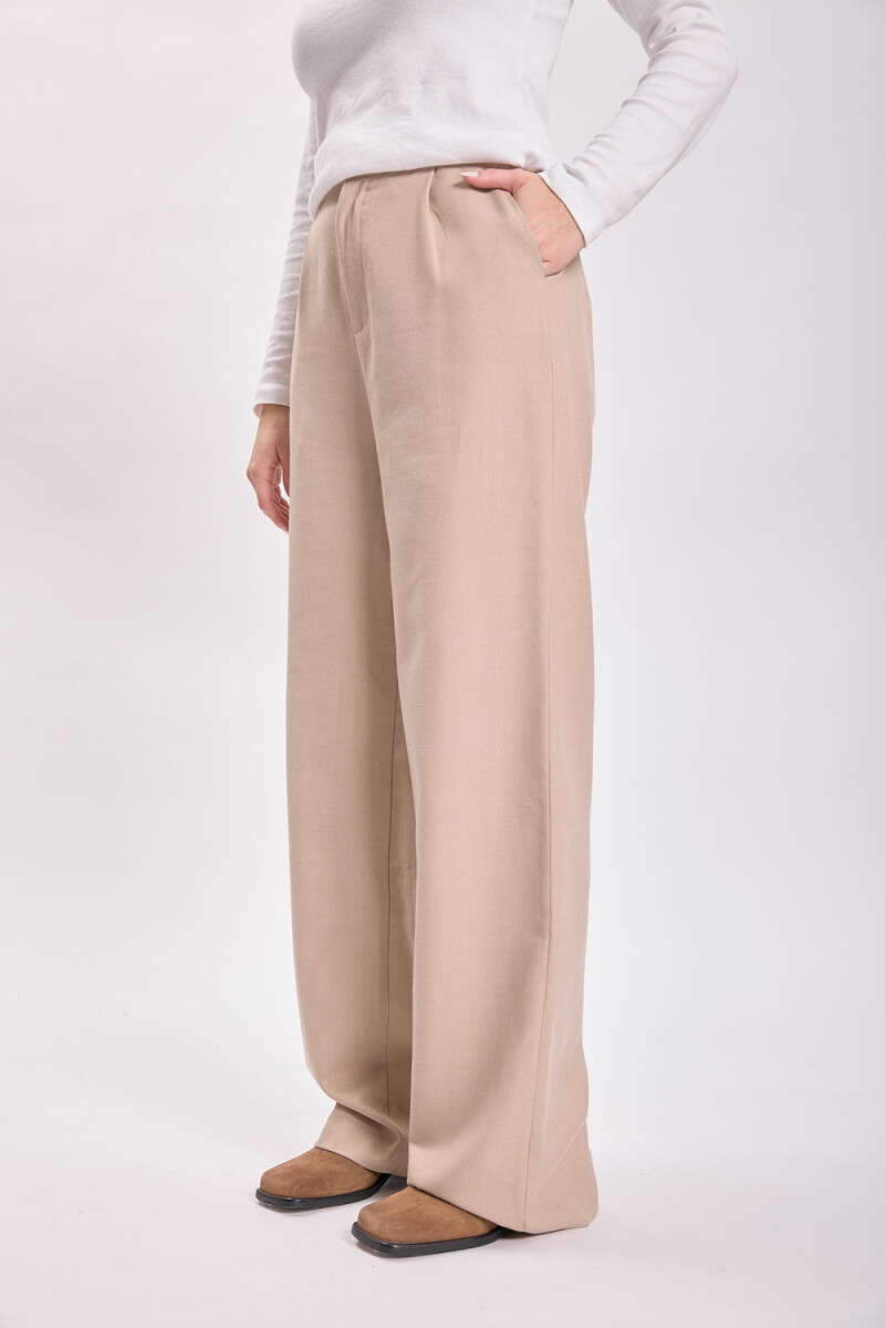 Pantalón de vestir ancho Visón