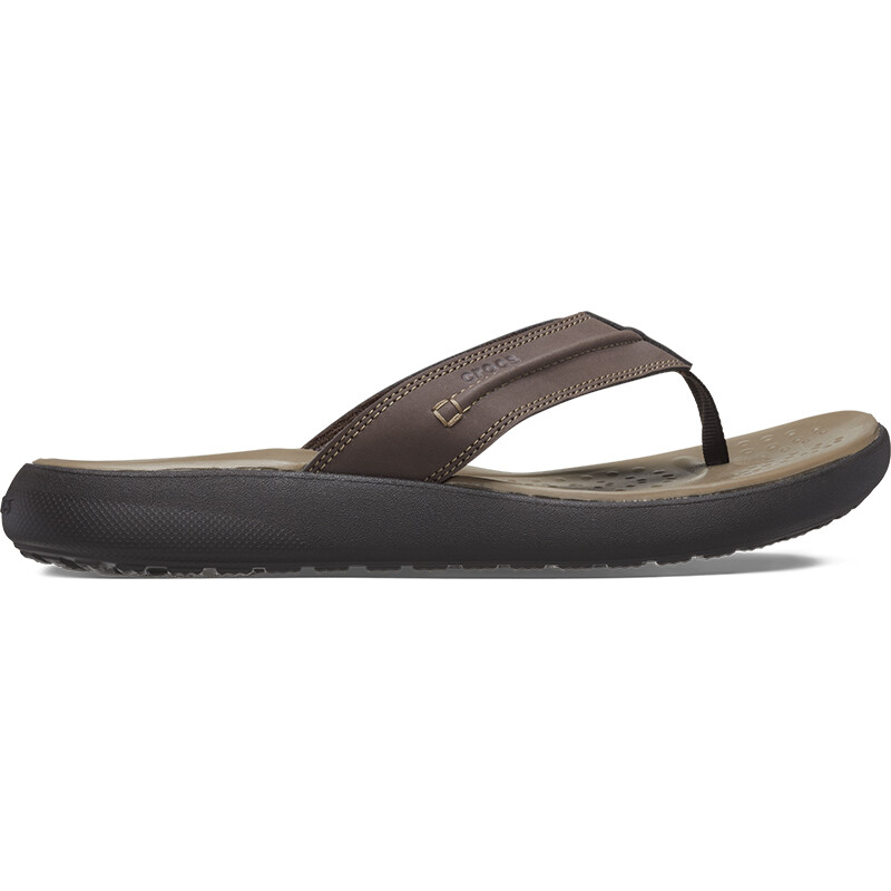 Ojotas Crocs Yukon Vista II Lr Flip Marrón