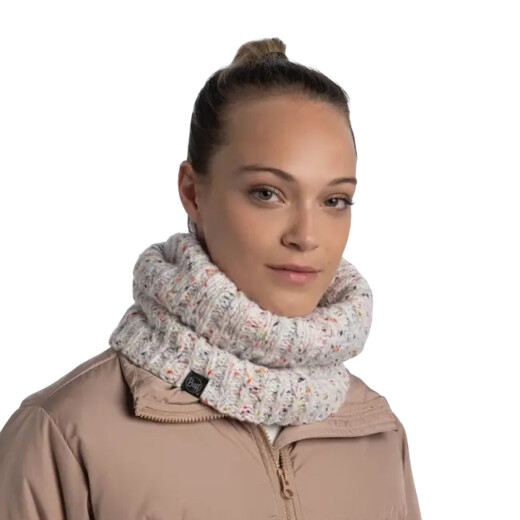 Bufanda Buff Knitted & Fleece Kim White Bufanda Buff Knitted & Fleece Kim White