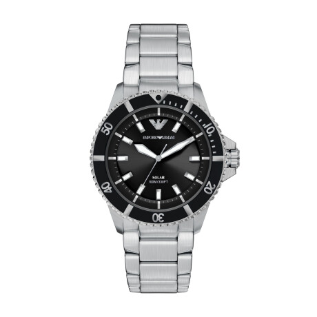 Reloj EMPORIO ARMANI WORLD EXPLORER Acero Plateado Esfera 42mm 0