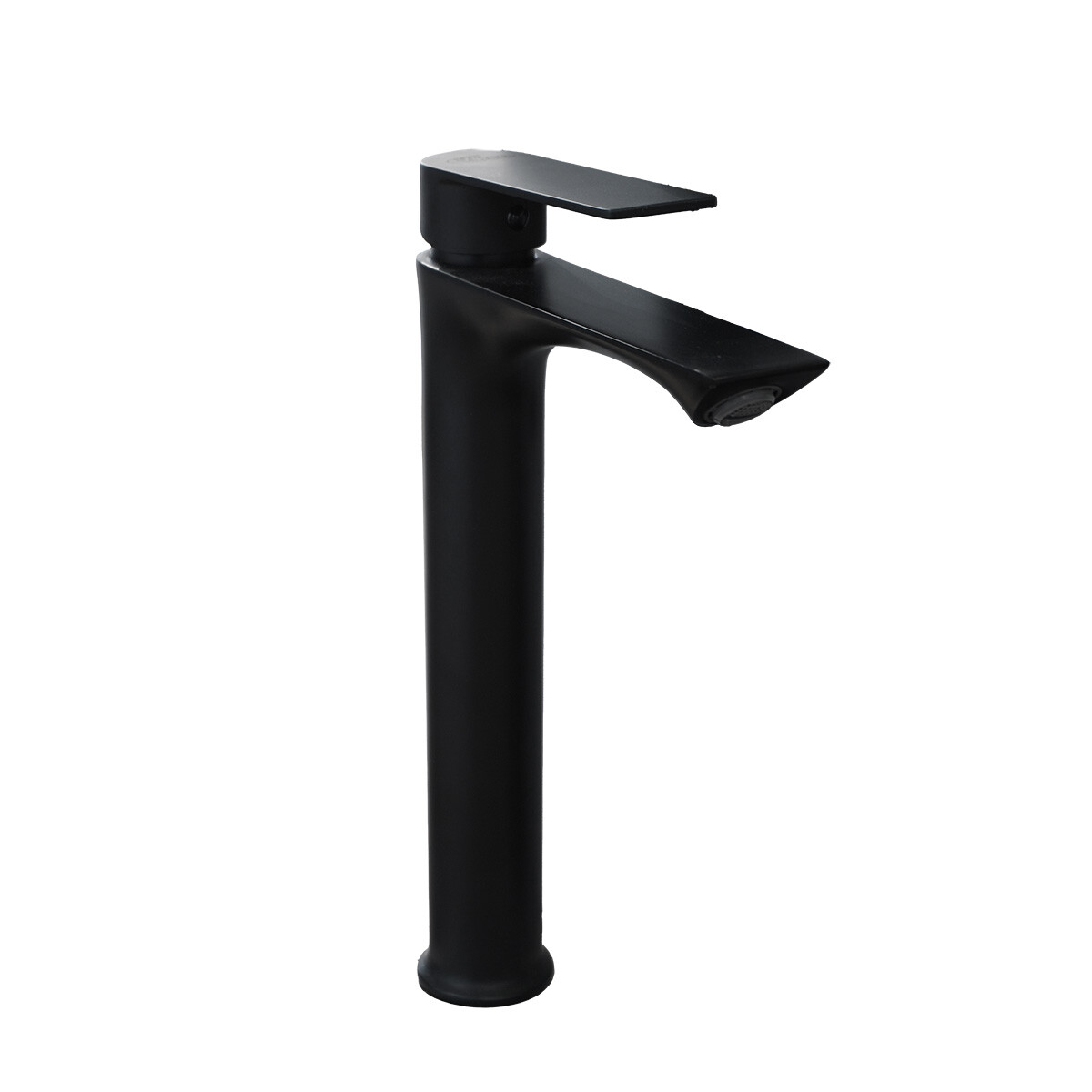 Grifería Monocomando De Lavatorio Wico Premium Negro 31cm. 