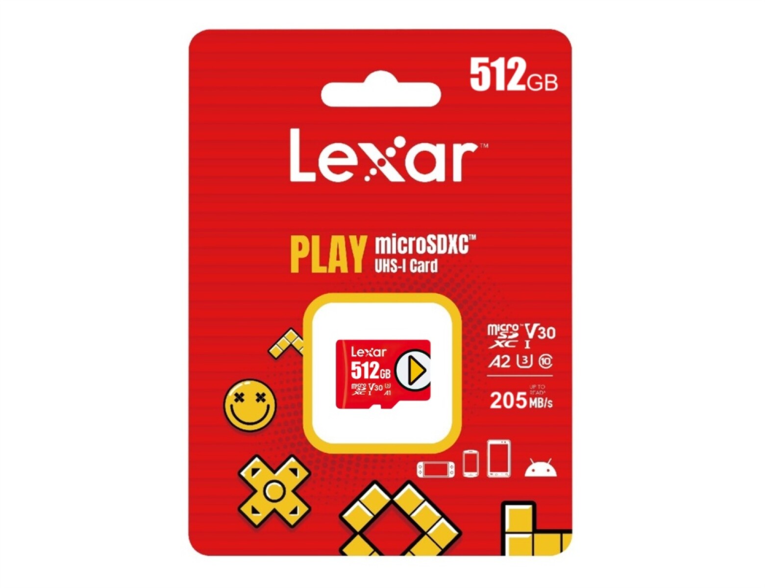Memoria Microsdxc Lexar 512gb Play Uhs-i - TARJETA MICRO SD LEXAR PLAY 512GB 